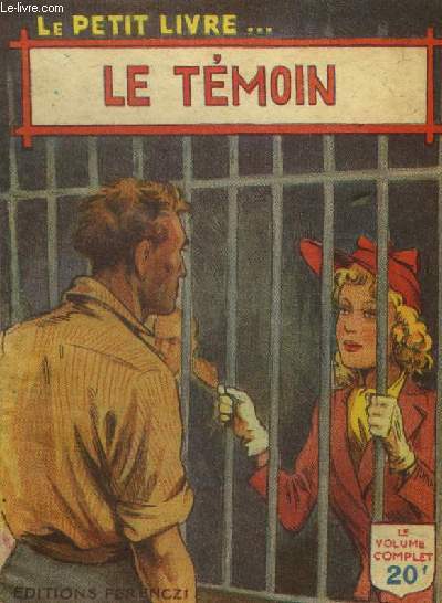 Le tmoin, le petit livre n1639