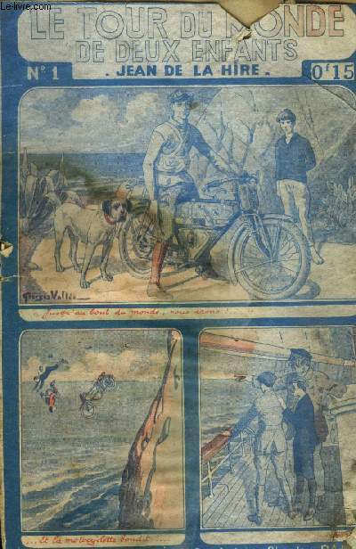 Le tour du monde de deux enfants N1 : La moto emballe
