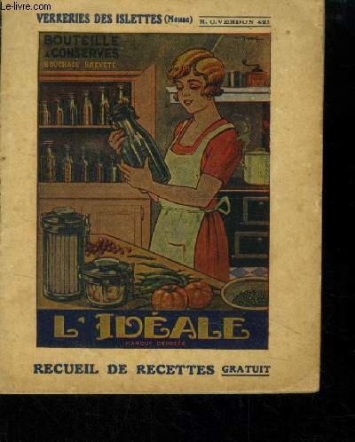 L'idale. recueil de recettes