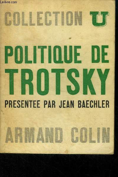 Politique de Trotsky, collection u