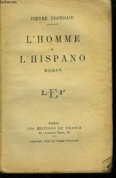 L'homme a l'hispano.