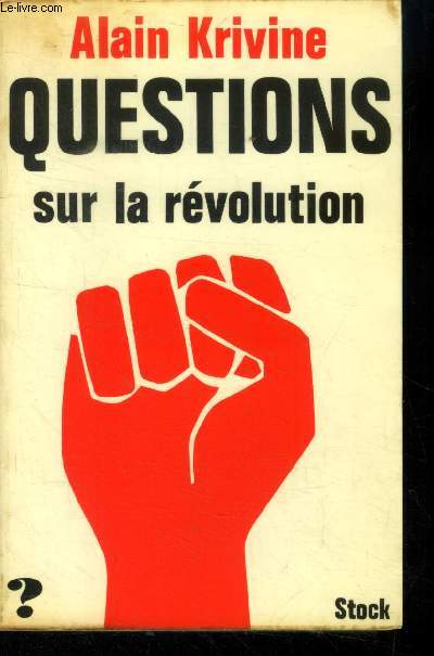 Questions sur la rvolution