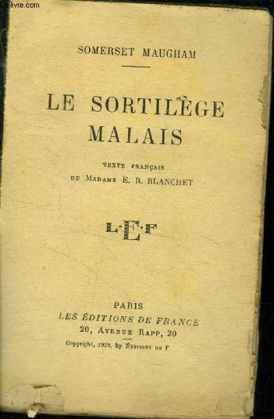 Le sortilge Malais