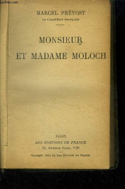 Monsieur et madame Moloch