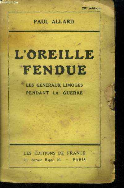 L'oreille fendue