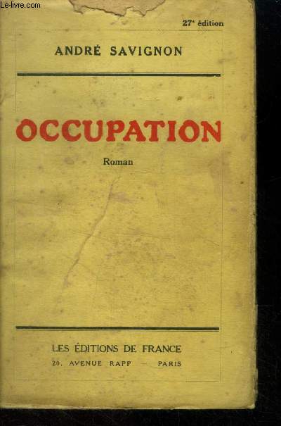 Occupation