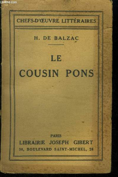 Le cousin Pons,Collection 