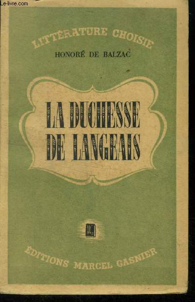 La Duchesse de Langeais