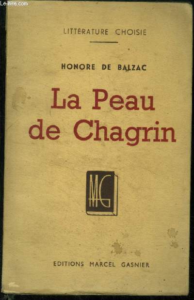 La peau de chagrin,Collection 