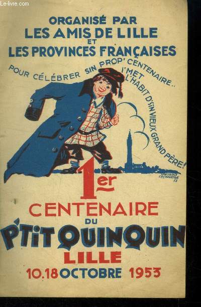 1er centenaire du p'tit quinquin Lille 10-18 octobre 1953