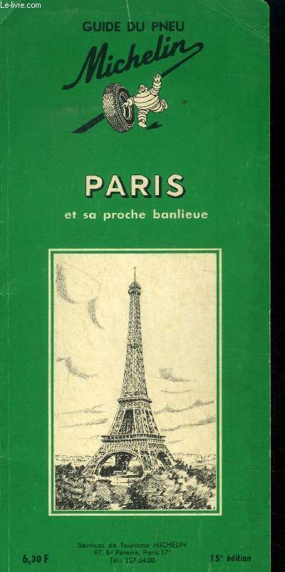 Michelin Paris et sa proche banlieue