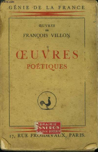 Oeuvres potiques : Posies compltes (Collection : 