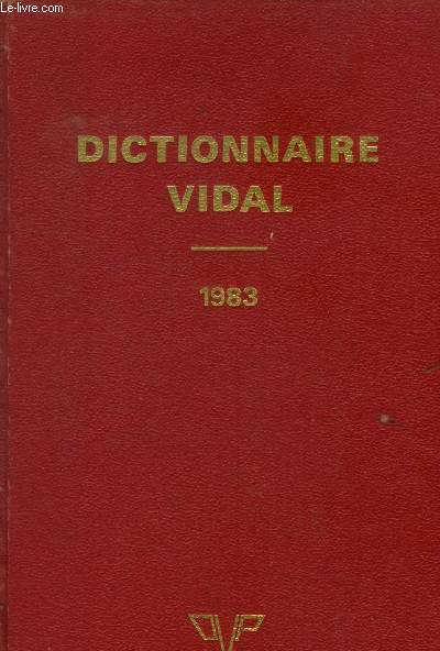 Dictionnaire vidal 1983