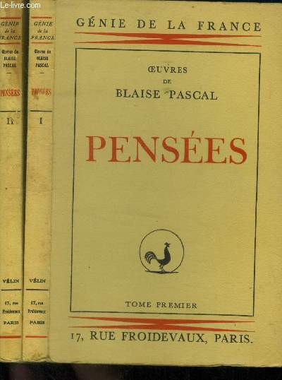 Penses Tome I et II