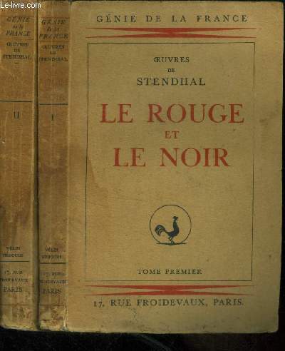 Le rouge et le noir Tome I et II