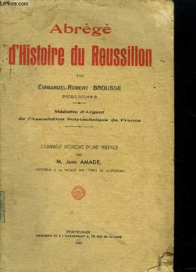 Abrg d'histoire du Roussillon