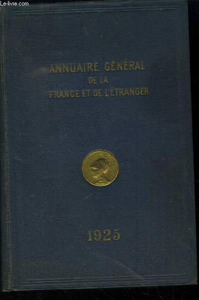 Annuaire gnral de la France et de l'tranger