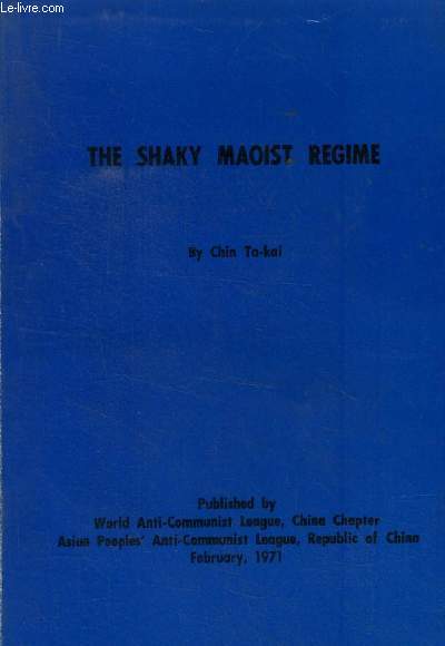 The shaky Maoist regime