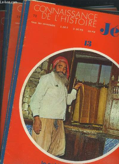 Connaissance de l'histoire Jsus n13  24. -12 numros
