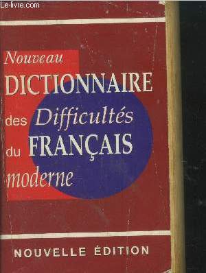 Nouveau Dictionnaire des difficults du franais moderne
