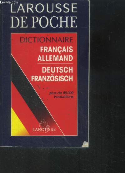 Dictionnaire Franais/allemand- Deutsch Franzosisch