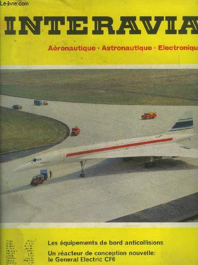 Interavia Aronautique astronautique electronique n3 1969