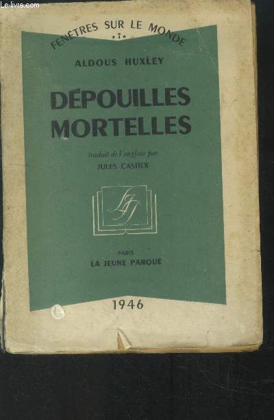 Dpouilles mortelles, Collection 