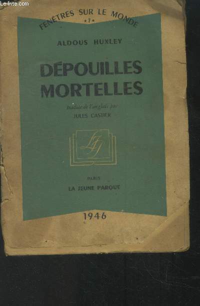 Dpouillles mortelles,Collection 