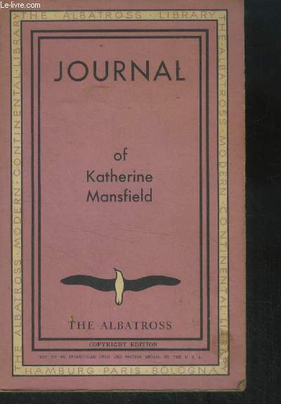 Journal of Katherine Mansfield