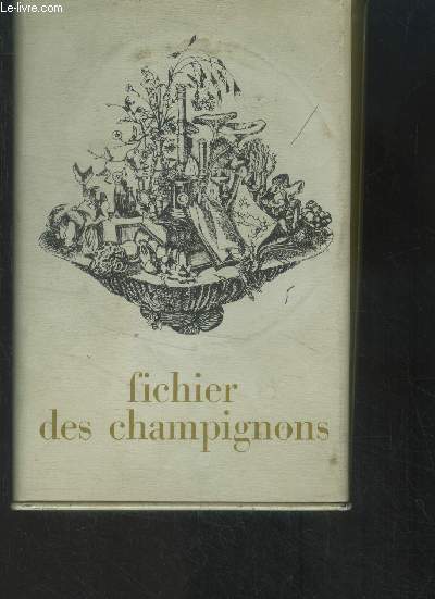 Fichier des champignons. 46 planches + livret 