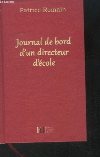 Journal de bord d'un directeur d'cole