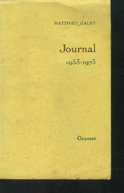 Journal 1953-1973