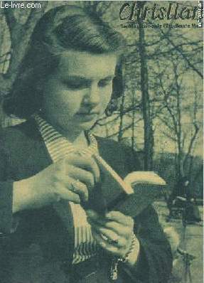 Christiane, le magazine de l'tudiante moderne n2, novembre 1946 : Le justicier de Vincennes-Un lment de culture l'histoire..