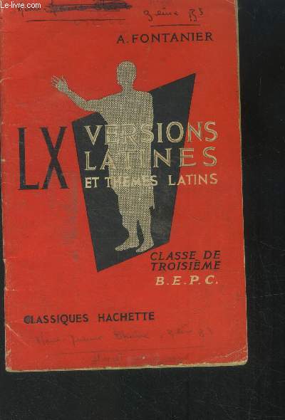 Versions latines et thmes latins