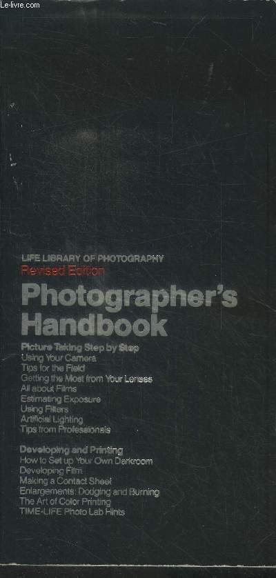 Photographer's handbook