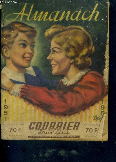 Almanach 1951- courrier du dimanche francais