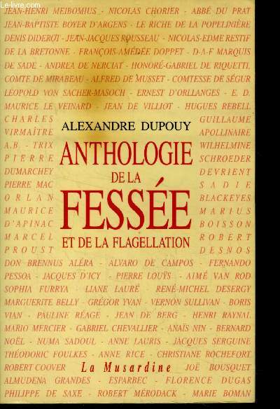 Anthologie de la fesse et de la flagellation