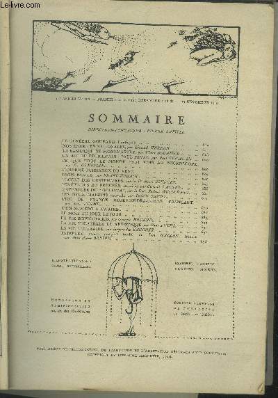 Je sais tout n168, 15 novembre 1919.Nos nergies nationales, par Edouard HERRIOT. La Basilique de Montmartre, par Victor BUCAILLE. Un roi du feuilleton Paul Fval, par Paul FEVAL Fils. Ce que tout le monde peut voir au microscope, par G.KIMPFLIN. L'norm