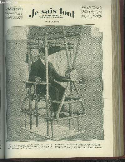 Je sais tout n246, juin 1926 :Le probleme de la scurit en avion est aujourd'hui rsolu- Choisissez votre sport d'aprs vos aptitudes-Peur-on faire pleuvoir a volont...