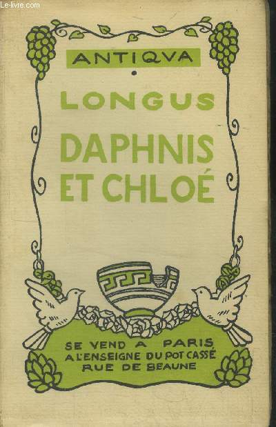 Daphnis et Chlo, collection antiqua