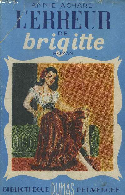 L'erreur de Brigitte, bibliothque pervenche