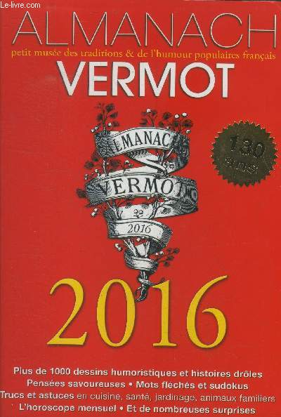 Almanach Vermot 2016