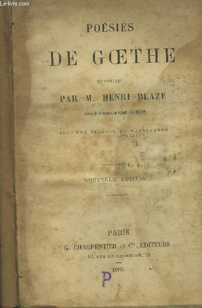 Posies de Goethe