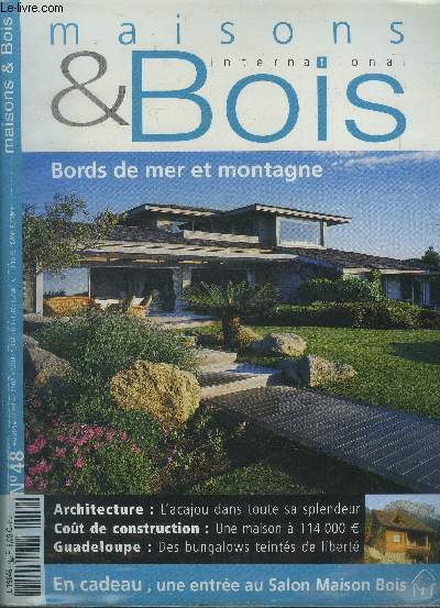 Maisons & bois international n48, aout septembre 2002 : Bord de mer & montagnes