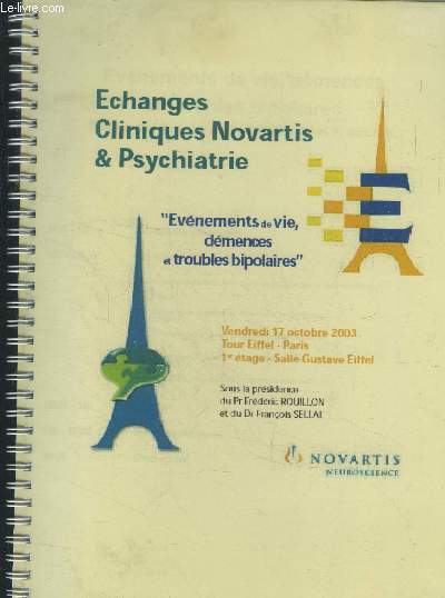 Echanges cliniques novartis & psychiatrie