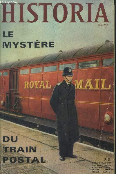 Historia n262 : Le mystre du train postal