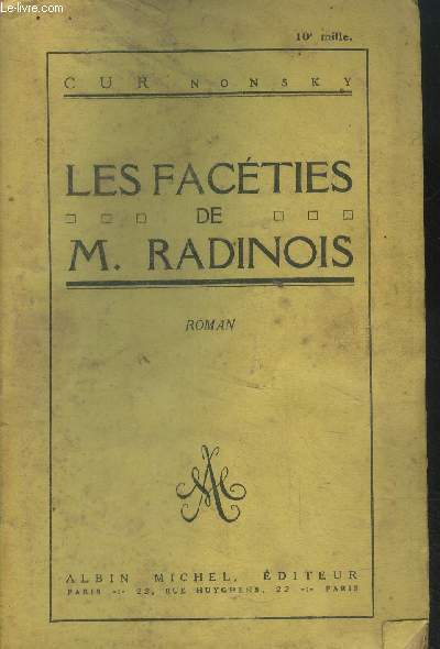 Les facties de M. radinois