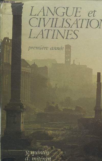 Langue et civilisation latines premire anne