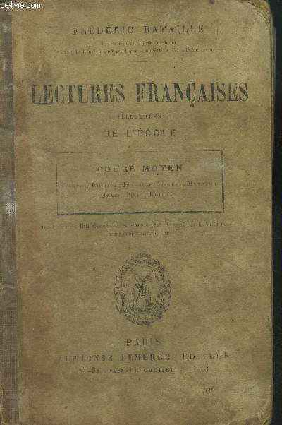 Lectures franaises cours moyen