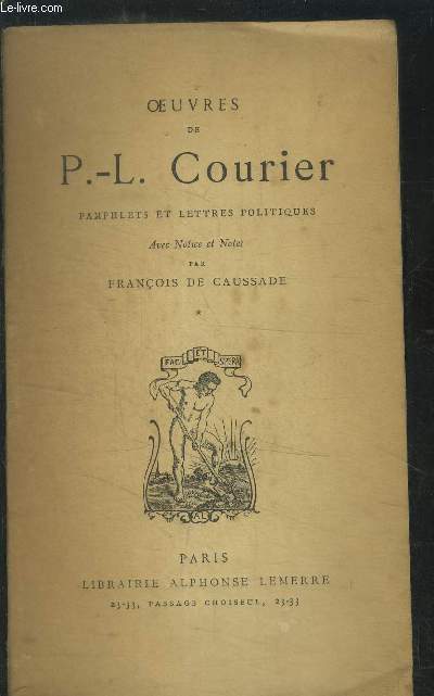 Oeuvres de P.L. Courier